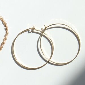 Big Hoop Dream Earrings, Yellow Gold (pair)